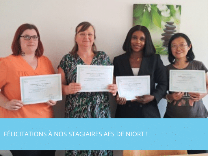 Stagiaires AES de Niort